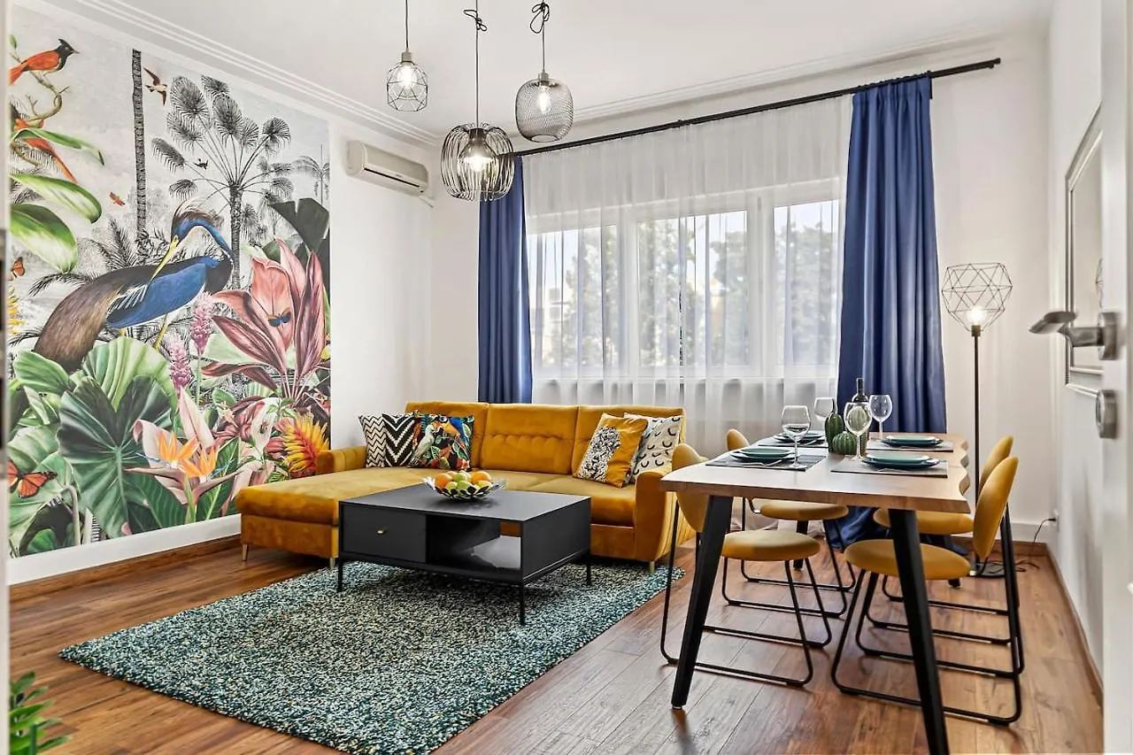 Apartmán Downtown Jungle Vibes Bukurešť 0*,  Rumunsko