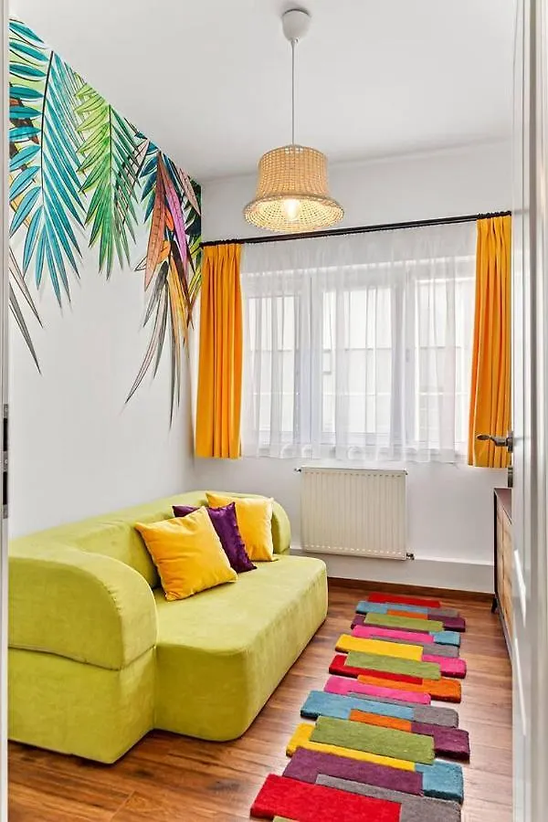 Apartmán Downtown Jungle Vibes Bukurešť